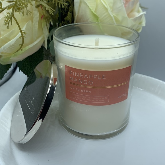 Bath & Body Works Pineapple Mango Signature Single Wick Candle - Picture 2 of 4